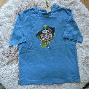 NWT Area 51 Alien Motel Blue Cherokee Tshirt Youth XS 4/5